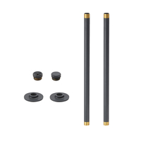 Kit di Connettori per Tubi Antracite