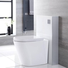 Kit di Fissaggio Bianco per Sanitari a Terra 500mm - Saru