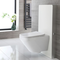 Kit di Fissaggio Bianco per Sanitari WC 500mm - Saru