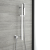 Kit Doccia con Asta Saliscendi e Doccetta - Kubix