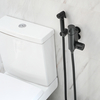 Kit Doccia Igienica Moderno per Sanitario - Finitura Nera - Nox