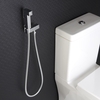 Kit Doccia Igienica per Sanitario con Doccetta,  Clip Murale di Supporto e Flessibile