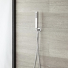 Kit Doccia Moderno con Doccetta,  Presa dAcqua,  Clip Murale e Flessibile