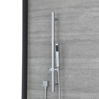 Kit Doccia Rettangolare con Asta Saliscendi