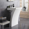 Lavabo Bagno a Colonna Design a 7 Bianco 835 x 580mm - Seven