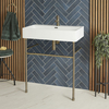 Lavabo con Consolle e Struttura - Varie Misure & Finiture - Sandford
