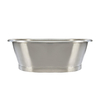 Lavabo da Appoggio in Rame in Stile Retrò - 530mm x 345mm x 180mm - (Senza Fori per il Rubinetto) - Lattina
