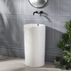 Lavabo Moderno Freestanding - 460mm x 445mm Senza Fori per Rubinetteria