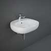 Lavabo Sospeso Moderno - Bianco Lucido - 560mm x 440mm (1 foro) – Hudson Reed x RAK Illusion