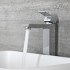 Miscelatore Moderno Alto Quadrato per Lavabo Monoforo - Scelta di FIniture