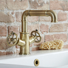 Miscelatore per Lavabo Monoforo in Stile Industriale - Scelta di Finiture - Zandra