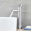 Miscelatore Rotondo Alto per Lavabo Monoforo - Scelta di Finiture