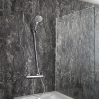 Miscelatore Rotondo Termostatico a Barra con Doccetta - Cromato