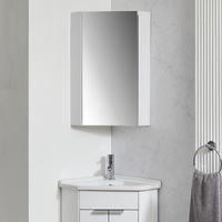 Mobile Bagno Angolare a Specchio - Cluo