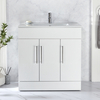 Mobile Lavabo Autoportante Bianco da 800 mm - Ampia Scelta di Maniglie