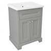 Mobile Tradizionale con Lavabo - 600mm - Scelta di Finitur - Rak Washington