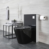 Mobile WC 500mm con Sanitario Nero - Nox