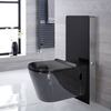 Mobile WC 500mm con Sanitario Sospeso Nero - Nox