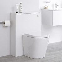 Mobile WC Bianco con Sanitario a Terra e Copriwater Soft-Close - Newington
