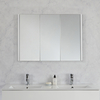 Mobiletto Bianco a Specchio - Stile Moderno - 900mm x 650mm