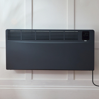 Pannello Convettore Elettrico Riscaldante Smart - Antracite - con Presa Elettrica EU - 2500W