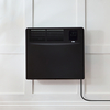 Pannello Convettore Elettrico Riscaldante Smart - Nero - con Presa Elettrica EU - 1000W