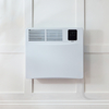 Pannello Convettore Elettrico Riscaldante Smart Cablato - Bianco - 1000w - 420mm x 475mm - Elio - ECOSO by Hudson Reed