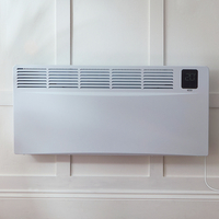 Pannello Convettore Elettrico Riscaldante Smart Cablato - Bianco - 2500w - 420mm x 895mm - Elio - ECOSO by Hudson Reed