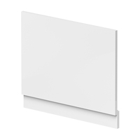 Pannello Laterale da 700 mm in Bianco Lucido - Hudson Reed