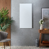 Pannello Riscaldante Elettrico a Infrarossi Smart - Bianco - con Cornice e Presa Elettrica - 720W - 595mm x 1195mm