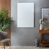 Pannello Riscaldante Elettrico a Infrarossi Smart - Bianco - con Cornice e Presa Elettrica - 960W - 805mm x 1195mm