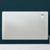 Pannello Riscaldante Smart in Vetro - con Presa Elettrica - Bianco - 2000W