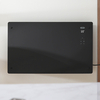 Pannello Riscaldante Smart in Vetro - con Presa Elettrica - Nero - 2000W
