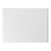 Pannello Vasca in Acrilico Laterale Bianco 75cm Pannello Vasca Solido Laterale 750mm