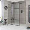 Parete Doccia Walk-In a Nicchia Senza Canaletta - 1950 x 1400mm - Barq