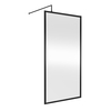 Parete Doccia Walk In con Telaio 1850mm - Disponibile in Diverse Misure e Finiture