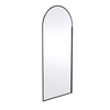 Parete Doccia Walk-in Telaio Nero - 1950mm x 800mm