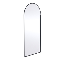 Parete Doccia Walk-in Telaio Nero - 1950mm x 800mm