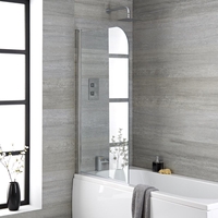 Parete Vasca da Bagno Quadrata 1400 x 800mm Quadrata Porta Doccia Box Doccia Anta Doccia Battente