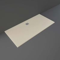 Piatto Doccia Rettangolare - Cappuccino Opaco - Scelta di Dimensioni - Hudson Reed x RAK Feeling