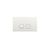 Placca di Comando WC Bianca 150 x 230mm - Cluo