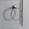 Porta Salviette Tradizionale ad Anello - Bronzo Lucidato ad Olio - Elizabeth