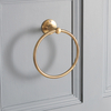 Porta Salviette Tradizionale ad Anello - Oro Spazzolato - Elizabeth