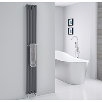 Portasalviette Cromato 230mm per Radiatori Revive e Delta
