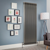Radiatore a Colonna Tradizionale Verticale in Metallo Grezzo Laccato - 1800mm x 650mm (Tripla Colonna) - Regent