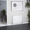 Radiatore a Convettore Orizzontale - Bianco - Stelrad Vita Deco di Hudson Reed - Scelta di Misure
