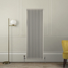 Radiatore a Tre Colonne Verticale Tradizionale - Beige - 1800mm x 650mm
