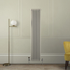 Radiatore a Tre Colonne Verticale Tradizionale - Color Lino - 1800mm x 380mm