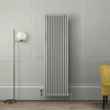 Radiatore a Tre Colonne Verticale Tradizionale - Grigio - 1800mm x 560mm