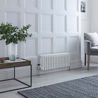 Radiatore Bianco Orizzontale Tradizionale A Quattro Colonne - 300mm x 785mm - Regent